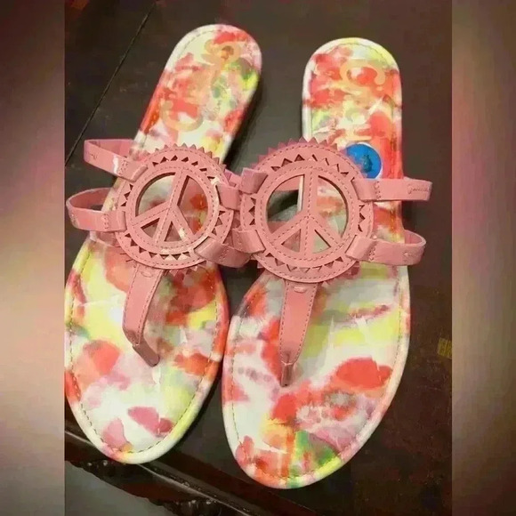 Circus by Sam Edelman Womens Size 10 Canyon flat special edition PEACE - Picture 1 of 3